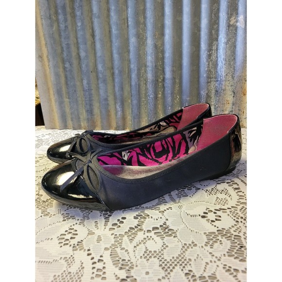 Nine & Co Ballet Flats Black Women's Size 8 - Picture 1 of 5